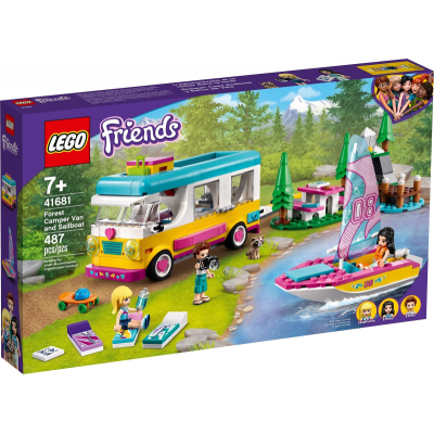 LEGO FRIENDS Forest Camper Van and Sailboat 2021